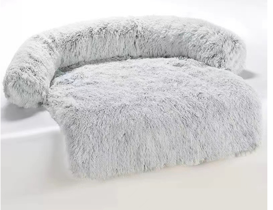 Calming Pet Bed and Sofa Protector for Dogs and Cats