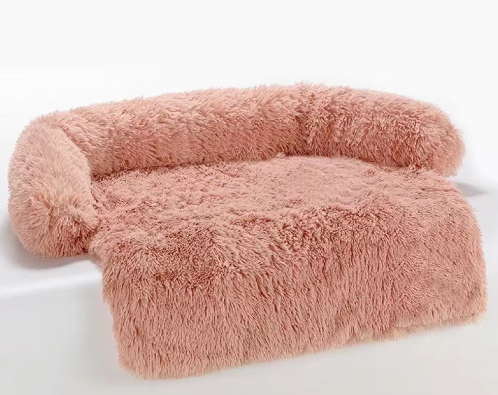 Calming Pet Bed and Sofa Protector for Dogs and Cats